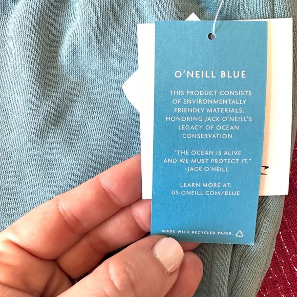 NWT O'Neill "Women of the Wave" Bayshore Waves Shorts Cameo Blue Size XS… - Picture 8 of 11
